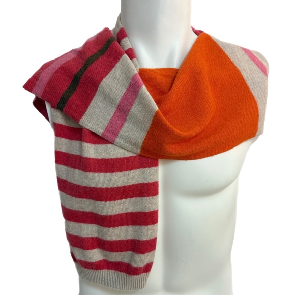 Mexx Metropolitan Striped Wool-Blend Scarf - Picture 1 of 9